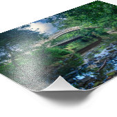 Beggar's Bridge, Glaisdale Fotodruck (Ecke)