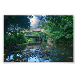 Beggar's Bridge, Glaisdale Fotodruck