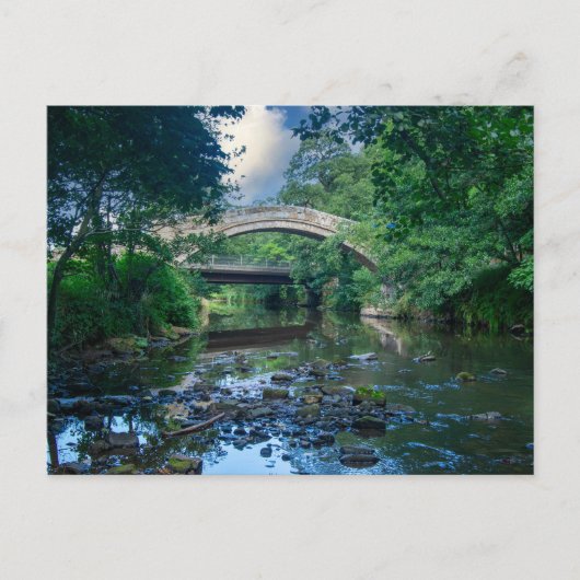 Beggar's Bridge, Glaisdale Postkarte (Vorderseite)