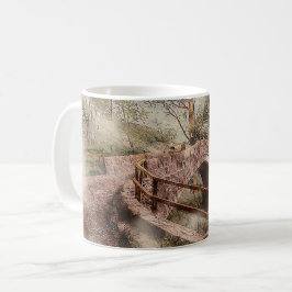 Beggars Bridge, Glaisdale - Watercolour Art Kaffeetasse