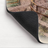 Beggars Bridge, Glaisdale - Watercolour Art Mousepad (Ecke)