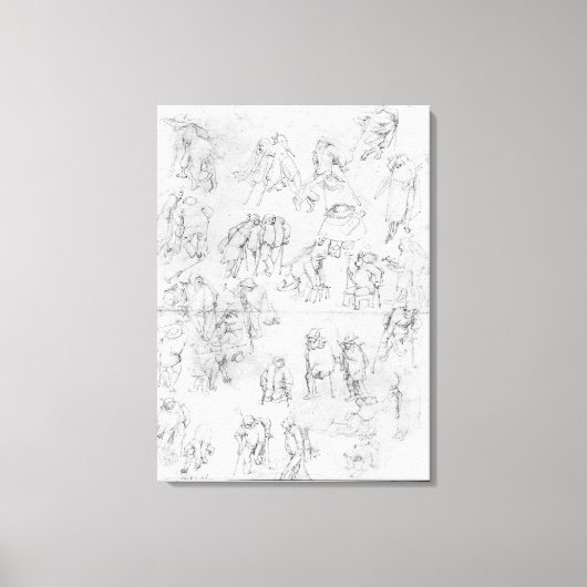 Beggars Leinwanddruck (Vorderseite)