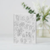 Beggars Postkarte (Stehend Vorderseite)