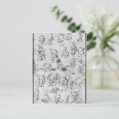 Beggars Postkarte (Stehend Vorderseite)