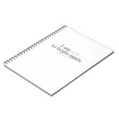 Begin Again Affirmation Notizblock (Linke Seite)