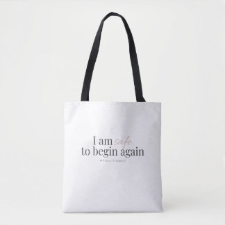 Begin Again Affirmation Tasche