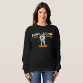 Begin Tapping Your Fingers Fingerboard Finger Skat Sweatshirt (Vorne ganz)
