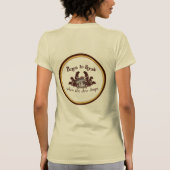 Begin to Speak when the dew drops Ladies tee shirt (Rückseite)