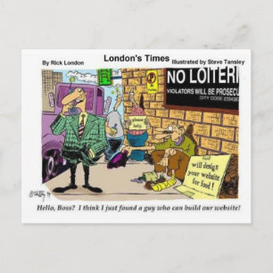 Beging 4 Web Design Funny Gifts & Sammlerstücke Postkarte