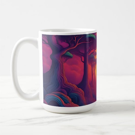 Beginn der Fall Art Kaffeetasse (Links)