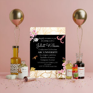 Beginn des Abschlusses der Uni Shine Einladung