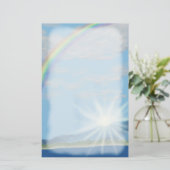 Beginn eines neuen Versprechens, Regenbogen Briefpapier (Stehend Vorderseite)