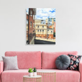 Beginn: Erste Wohnung Leinwanddruck (Insitu (Wohnzimmer))
