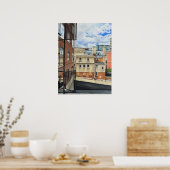 Beginn: Erste Wohnung Poster (Küche)