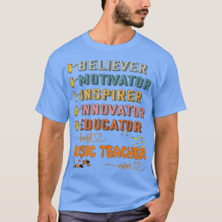 Beginn Herbstunterricht Lehrerin für Musik ESL T-Shirt