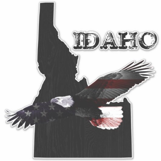 BEGINN PATRIOT EAGLE IDAHO AUFKLEBER (Vorderseite)