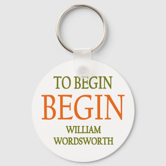 Beginn Schlüsselanhänger (Vorderseite)