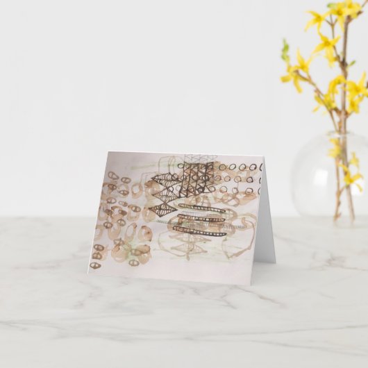 Beginn und Ende Karte (Gelbe Blume)