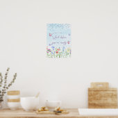 Beginne bevor du bereit bist poster (Küche)