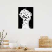 Beginne langsam. Motivierend Poster (Küche)