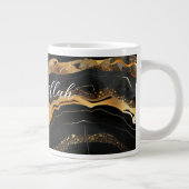 Beginne mit Bismillah Jumbo-Tasse (Rechts)