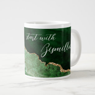 Beginne mit Bismillah Jumbo-Tasse