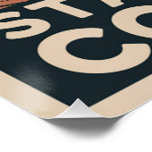Beginne mit Mut Poster (Ecke)