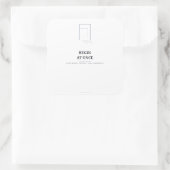 Beginne sofort — Marcus Aurelius Aufkleber (Tasche)