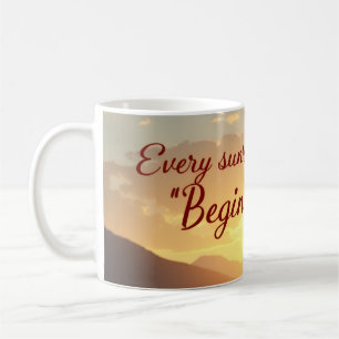 Beginne-von-neuem-Tasse Kaffeetasse