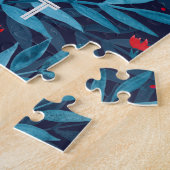 Beginnen Sie den Nachtgarten von Watercolor - Türk Puzzle (Seite)