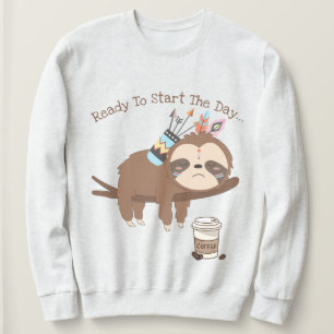 Beginnen Sie den Tag Sweatshirt