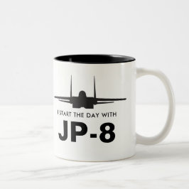 Beginnen Sie der Tag mit JP-8 der mächtigen Tasse