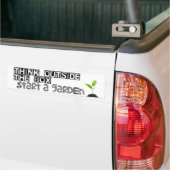 Beginnen Sie einen Garten! Autoaufkleber (Auf Lkw)