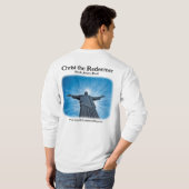 Beginnen Sie heute mit der Erkundung! - Christus d T-Shirt (Schwarz voll)