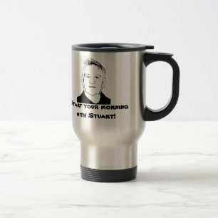 Beginnen Sie Ihr Morgen mit Stuart! Reisebecher