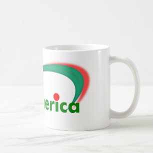 Beginnen Sie Ihr Tag mit Ciao Amerika Kaffeetasse