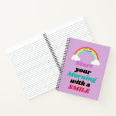 Beginnen Sie Ihren Morgen mit einem Smile Spiral N Notizblock (Innenseite)