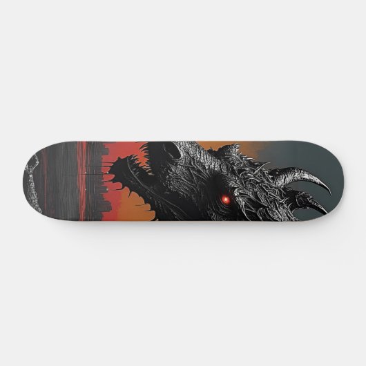 Beginnen Sie Ihren Reitausflug: Dragon Noir Skateboard (Horizontal)