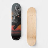 Beginnen Sie Ihren Reitausflug: Dragon Noir Skateboard (Vorderseite)