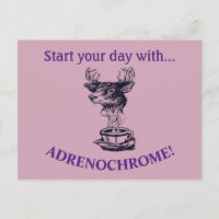 Beginnen Sie Ihren Tag mit Adrenochrome
