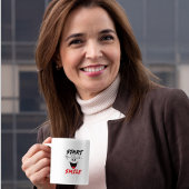 Beginnen Sie Ihren Tag mit einem Lächeln Kaffeetasse