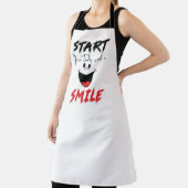 Beginnen Sie Ihren Tag mit einem Lächeln Schürze (InSitu)