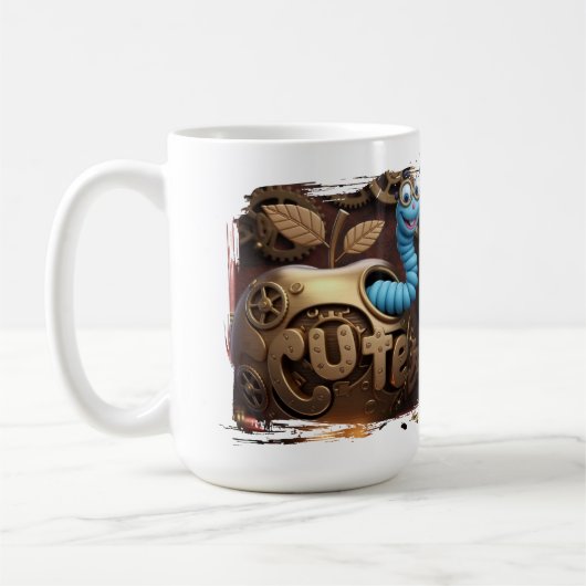 Beginnen Sie Ihren Tag mit einem Lächeln Tasse (Links)