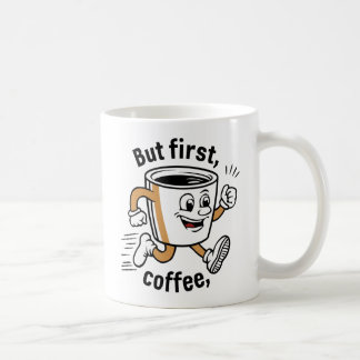 Beginnen Sie Ihren Tag mit Kaffee - Lächeln Cup Kaffeetasse