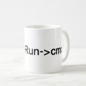 beginnen Sie Laufcmd Kaffeetasse (VorderseiteRechts)
