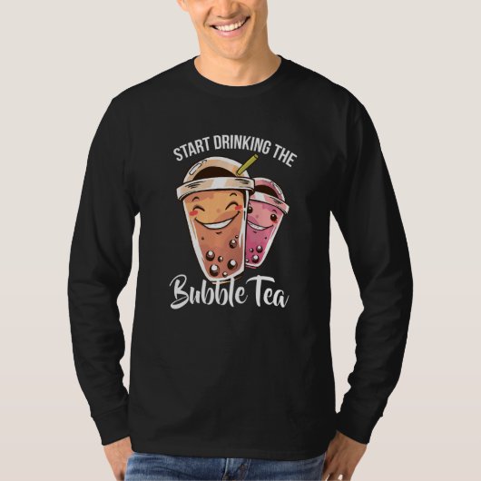 Beginnen Sie mit dem Trinken der Blase Tee Boba Mi (Vorderseite)