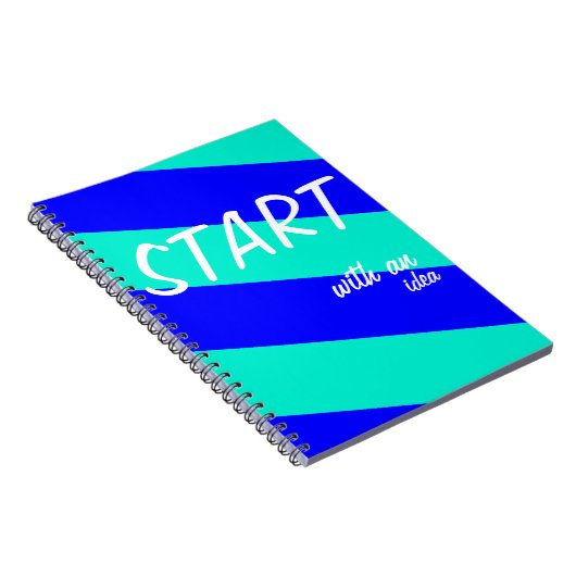 Beginnen Sie mit einer Idee Notizblock (Rechte Seite)