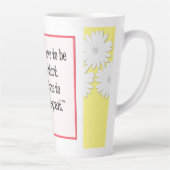 Beginnen Sie mit Großem - Motivierend gelbe Tasse (Rechts)