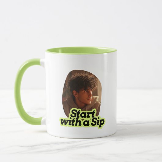 Beginnen Sie mit Sip-Mugs-Geschenken Tasse (Links)