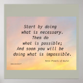 BEGINNEN SIE MIT ST. FRANCIS POSTER (Vorne)